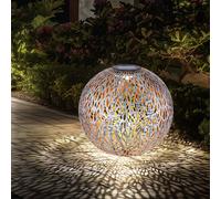 Spots à Encastrer Lampe Solaire Extérieur Pointe Jardin Cour Déco Oriental LED H