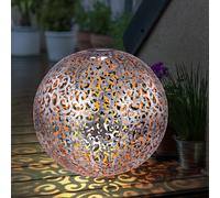 Spots à Encastrer Pointe Lampe Solaire Extérieur Terrasses Boule Argent LED D