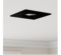 Spots encastrés - Carré GU10 - 24 pcs - Noir - LED - Intérieur