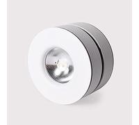 Spots Encastrés Muraux Led 7W, Style « Nez D'Éléphant », de Style Européen, Orientables À 355°, Pour Plafonds, Lustres Et Autres Espaces Intérieurs (Couloir, Porche, Vestiaire, Etc.)./Lumière Blanche