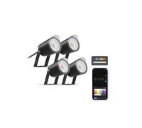 LOT DE 4 SPOTS SMART LED COULEURS IP65 6M KSIX