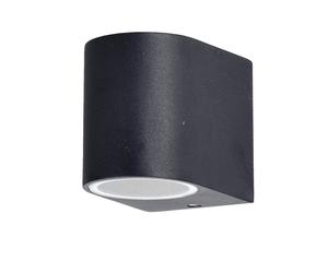 Spots muraux extérieurs pour éclairage d'entrée de porte de maison à intensité variable dans un ensemble comprenant des lampes à LED RVB