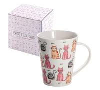 SPOTTED DOG GIFT COMPANY Tasse Chat, Mug Chat, Tasse à Café Mignonne 360ml - Idée Cadeau Femme Original Anniversaire & Noël, Cadeaux Amoureux des Chats