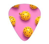Spotted Passion Fruit Lot de 12 médiators de guitare 3 épaisseurs différentes pour guitare électrique acoustique et autres instruments
