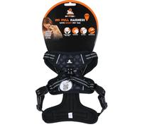 Spotted! Pro Harnais anti-traction - Tour de poitrine 41 à 50 cm - Harnais pour chien avec broche QR - Harnais pour chien anti-traction - Imperméable - Taille XXS - Anthracite