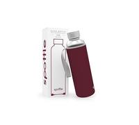 spottle Bouteille Verre Borosilicate 550 ml avec Housse Néoprène - Gourde Etanche Lave-Vaisselle - Sans BPA - Parfaite Enfants Adultes
