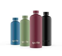 spottle Gourde isotherme inox 500 ml / 750 ml / 1 L / 1,5 L - double paroi, isolation sous vide, étanche, compatible boissons gazeuses, passe au lave-vaisselle (Framboise, 1500 ml)