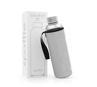 spottle Gourde Verre 550ml avec Housse Néoprène - Borosilicate, Étanche, Lavable au Lave-Vaisselle, Sans BPA, Parfaite pour Enfants et Adultes
