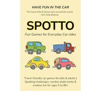 Spotto: Have Fun in the Car - Fun Games for Everyday Car Rides: Travel-friendly car games for kids & adults | Spotting challenges, number plate hunts & creative fun for ages 5 to 80+