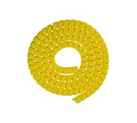 SPOUPKFKCK 1/2m adapté for XIAOMI M365/PRO Accessoires de Scooter Ligne Tuyau Protection enveloppe enroulement câble Fil Protecteur Couverture Tube Outil(2M Yellow)