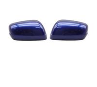 SPOUPKFKCK 2 pièces for Honda Fit Jazz GE6 GE8 2009 2010 2011 2012 2013 voiture rétroviseur externe coque couvercle du boîtier aile côté miroir capuchon(Deep Blue LH RH)