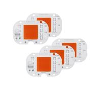 SPOUPKFKCK 5 pièces/lot deux types de soudage IC intelligent pas besoin pilote 50w COB puce LED 220V adapté for l'extérieur bricolage projecteur Module lampe perles(380-840nm(PK))