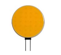 SPOUPKFKCK Ampoule LED COB for projecteur, puces SMD 5050, blanc froid et chaud, ampoules d'éclairage, DC12V 5W 7W, lampe de remplacement halogène, 2 pièces(Warm White-1 Pcs,7W-30LED)