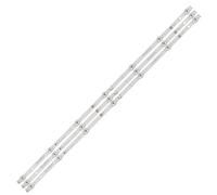 SPOUPKFKCK Bande de rétro-éclairage LED 760mm, 7 Lampes adaptées for Hisense TV 43 "HZ43E30D HZ43E35A JL.D42571330-003BS-M_V02 003AS 003CS V01 HD425V1F71-T0K1