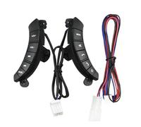 SPOUPKFKCK Boutons de commande au volant adaptés Great Wall Hover H3 H5, Volume Audio, commutateur Mode muet, boutons télécommande(Schwarz)