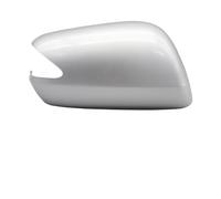 SPOUPKFKCK Coque de rétroviseur porte voiture, couvercle boîtier adapté for Honda Fit Jazz GE6 GE8 GP1 2008 2009 2010 2011 2012 2013(Silver RH)