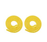 SPOUPKFKCK Couverture Universelle de Protection câble Scooter électrique, Couverture Ligne 1.3m for Accessoires M365 Pro 2(2PCS Yellow)