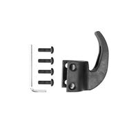 SPOUPKFKCK Crochet Avant de Scooter électrique adapté for Segway for Ninebot Max G30 Sacs Suspendus Planche for roulettes Griffe Cintre Rangement incurvé Accessoires(Schwarz)