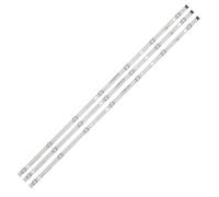 SPOUPKFKCK Kit 3 pièces 7LED s 830mm LED Bande de rétro-éclairage adapté for LG TV 43LJ624V 43LJ61_FHD_S 43LJ61_FHD_L Innotek 17Y 43 Pouces_Type A 43LJ594-ZA