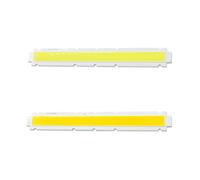 SPOUPKFKCK LED COB haute luminosité puce 50W DC150-160V 250mA blanc chaud froid deux couleurs projecteur extérieur bricolage(Warm White)