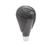 SPOUPKFKCK Pommeau de levier vitesse en noyer, style cuir, adapté for Lexus ES300 ES300h ES330 ES350 GS300 GS350 GS400 GS430 IS300 IS350 RX350 CT200h(Schwarz)