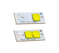 SPOUPKFKCK XPH70.2 LED COB puce phare 30W 60W haute puissance Automobile perle pièces de réparation Kit blanc froid 6500K bricolage(30W 6V Single LED)