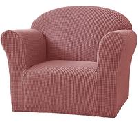 SPOUR Housse de canapé Extensible, Housse de canapé Souple, Housse de Fauteuil, Housse de canapé, Protection de Meubles pour Enfants, Tout-Petits, bébés (Couleur : Rose foncé)
