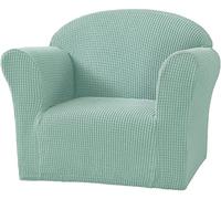 SPOUR Housse de canapé Extensible, Housse de canapé Souple, Housse de Fauteuil, Housse de canapé, Protection de Meubles pour Enfants, Tout-Petits, bébés (Couleur : Vert Clair)