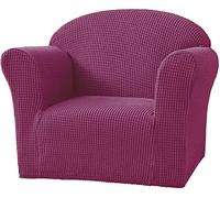 SPOUR Housse de canapé Extensible, Housse de canapé Souple, Housse de Fauteuil, Housse de canapé, Protection de Meubles pour Enfants, Tout-Petits, bébés (Couleur : Violet)