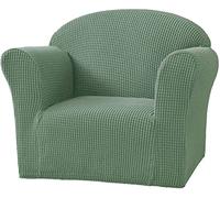 SPOUR Housse de canapé Extensible, Housse de canapé Souple, Housse de Fauteuil, Housse de canapé, Protection de Meubles pour Enfants, Tout-Petits, bébés (Couleur : Gris Vert)