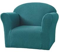 SPOUR Housse de canapé Extensible, Housse de canapé Souple, Housse de Fauteuil, Housse de canapé, Protection de Meubles pour Enfants, Tout-Petits, bébés (Couleur : Bleu Sarcelle)