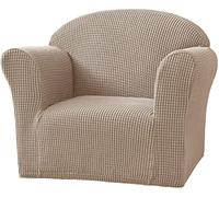 SPOUR Housse de canapé Extensible, Housse de canapé Souple, Housse de Fauteuil, Housse de canapé, Protection de Meubles pour Enfants, Tout-Petits, bébés (Couleur : Sable)