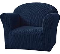 SPOUR Housse de canapé Extensible, Housse de canapé Souple, Housse de Fauteuil, Housse de canapé, Protection de Meubles pour Enfants, Tout-Petits, bébés (Couleur : Bleu Marine)