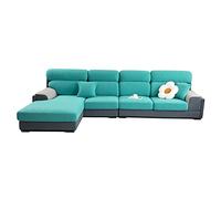 SPOUR Housses de Coussin de siège de canapé Extensibles - Housses de Coussin de canapé Amovibles avec Fond élastique - Protection de Dossier de Housse de canapé, pour la Protection et la décoratio