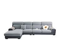 SPOUR Housses de Coussin de siège de canapé Extensibles - Housses de Coussin de canapé Amovibles avec Fond élastique - Protection de Dossier de Housse de canapé, pour la Protection et la décoratio