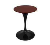 SPOUR Nappe de Table avec Bords élastiques, Nappe Ronde ajustée, Nappe Ronde imperméable, élastique, pour intérieur et extérieur (Couleur café, diamètre 160 cm)