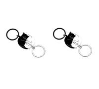 Spourita 4X Porte-CléS Cadeau pour Couple, Joli Cadeau de Saint-Valentin pour Lui, Amoureux des, Meilleur, Mari, Femme, Cadeau d'anniversaire, Ouais