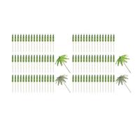 Spourita Lot de 100 parapluies pour , cure-dents en , décorations tropicales pour cupcakes