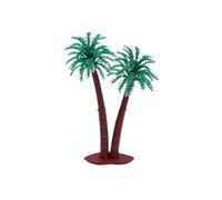 SPPEOUKJ Lot de 10 Mini-Arbres de Plage et d'océan, modèle Miniature, Micro-Paysage, Architecture, Accessoires de Table de Sable, décorations(6.5cm)