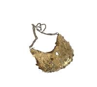 SPPEOUKJ Sac à Paillettes Chaîne paillettes sac à bandoulière soirée pochette dîner fête mariage sacs à main sac à main femme aisselles épaule sac à bandoulière Pour Femme Et Fille(Gold)