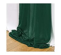 SPPEOUKJ Set of 10 Like Chiffon Chair Sashes Wedding Chair Decoration for Aisle Decorations Party Banquet Event Baby Shower，17x250cm Long(Green2)