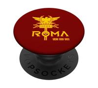 SPQR Aigle Empire Romain Rome Antique Veni Vidi Vici PopSockets PopGrip Adhésif