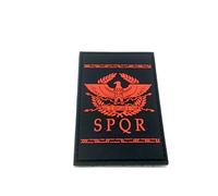 SPQR Ancienne République Romaine Airsoft Paintball PVC Patch (Rouge)