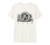SPQR Eagle Emblème du Romain T-Shirt Haut de Gamme