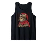 SPQR Empire Roman Legion Cat Warrior Graphique Japonais Débardeur