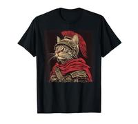 SPQR Empire Roman Legion Cat Warrior Graphique Japonais T-Shirt