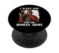 SPQR Guerrier Légionnaire Rome Centurion - Césars PopSockets PopGrip Adhésif