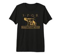 SPQR Roma Caput Mundi Ancient Rome Roman Empire T-Shirt Haut de Gamme