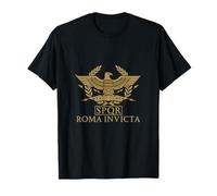 SPQR Roma Invicta Aigle Romain Histoire de la Rome Antique T-Shirt