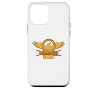 SPQR Roman Eagle Légion Bannière Militaire Histoire de Rome Coque pour iPhone 12 Mini
